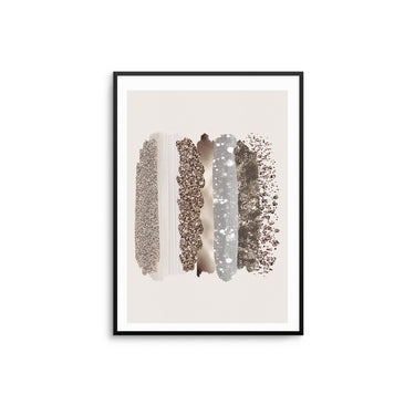 Neutral Tone Strokes - D'Luxe Prints
