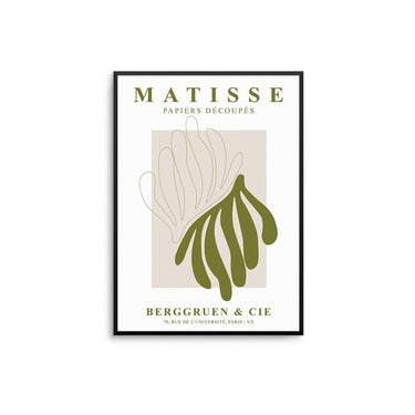 Olive Matisse Curves - D'Luxe Prints