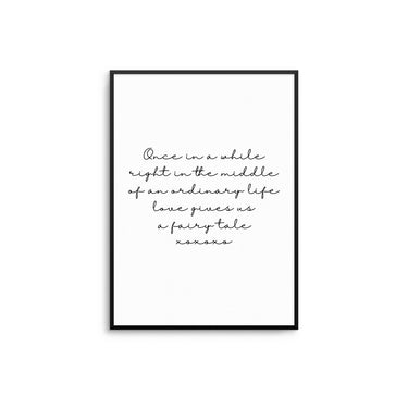 Once In A While... - D'Luxe Prints