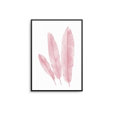 Pink Banana Leaves - D'Luxe Prints
