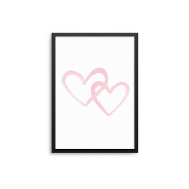 Pink Hearts - D'Luxe Prints