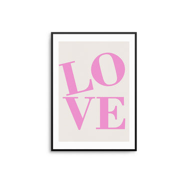 Pink Love - D'Luxe Prints