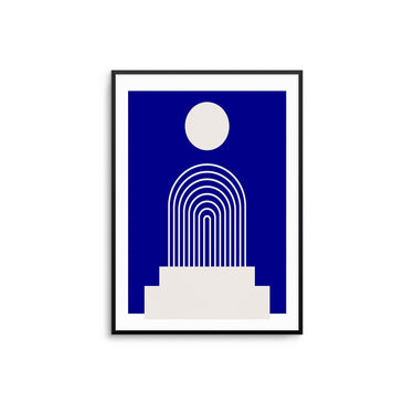 Podium Arch - Navy - D'Luxe Prints