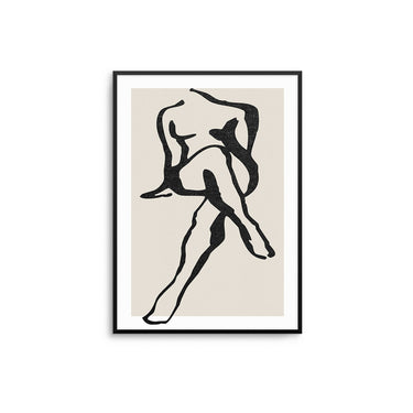 Poised Figure I - D'Luxe Prints