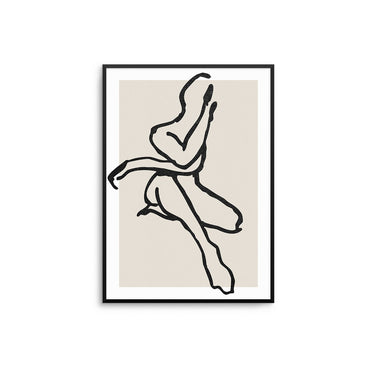 Poised Figure II - D'Luxe Prints