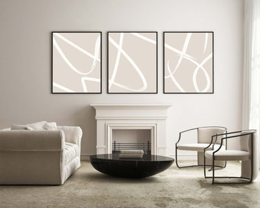 Renna Abstract Trio Set - D'Luxe Prints