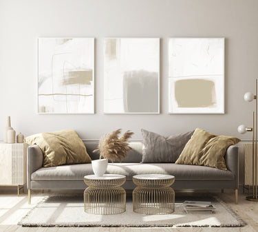 Sandstorm Abstract Trio Set - D'Luxe Prints