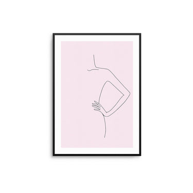 Sass Lines - Pink - D'Luxe Prints