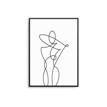 Sculpture Abstract II - D'Luxe Prints