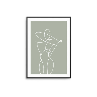 Sculpture Abstract II - D'Luxe Prints