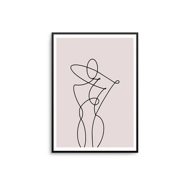 Sculpture Abstract II - D'Luxe Prints