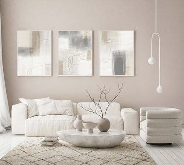 Sila Abstract Trio Set - D'Luxe Prints