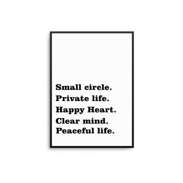 Small Circle - D'Luxe Prints