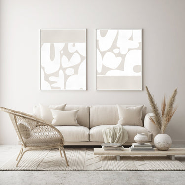Sofia Abstract Poster Set - D'Luxe Prints