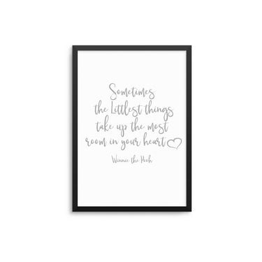 Sometime The Littlest Things... - D'Luxe Prints