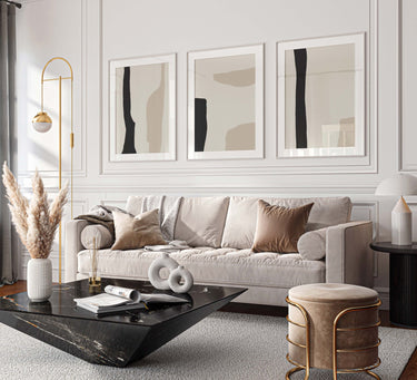 Thalia Abstract Trio Set - D'Luxe Prints