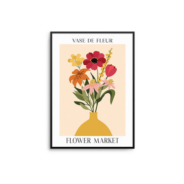 Vase De Fleurs - D'Luxe Prints