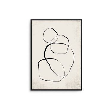 Vintage Abstract Rings II - D'Luxe Prints
