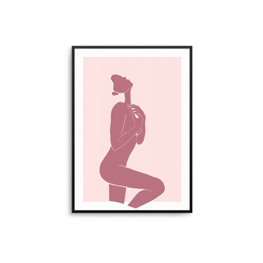 Waiting To Exhale - Blush / Pink - D'Luxe Prints