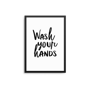 Wash Your Hands - D'Luxe Prints