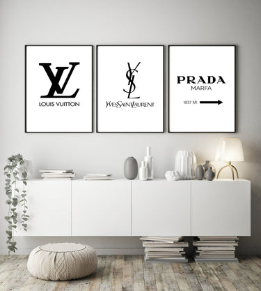 White Fashion Darling... Trio Set - D'Luxe Prints