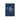 White on Navy Blue Hearts - D'Luxe Prints