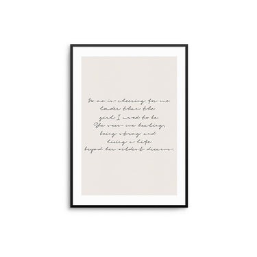 Wildest Dreams - D'Luxe Prints