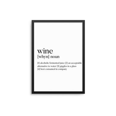 Wine Noun - D'Luxe Prints