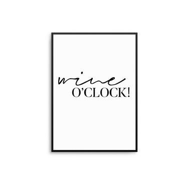Wine O'Clock - D'Luxe Prints
