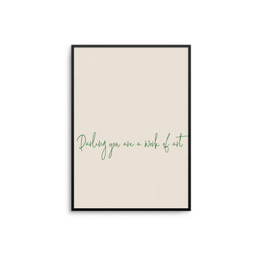 Work Of Art - D'Luxe Prints