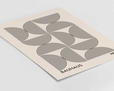 Bauhaus Geo Print