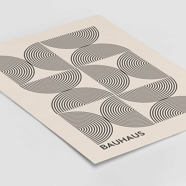 Bauhaus Geo Poster