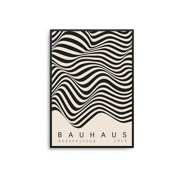 Bauhaus Wave Poster