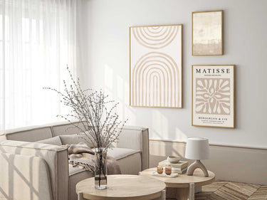 Shades Of Beige Print