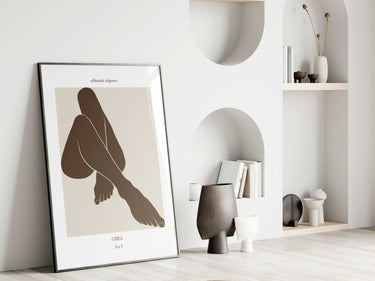 Chill Silhouette Print