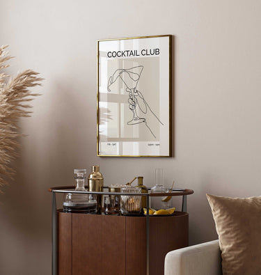 Cocktail Club Print