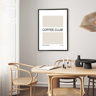 Coffee Club Print