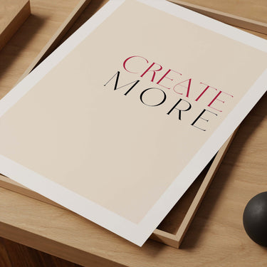 Create More Poster