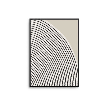 Curved Lines Poster