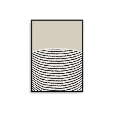 Curved Lines II Poster