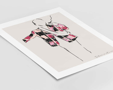 Fashion Is Not A Crime Print