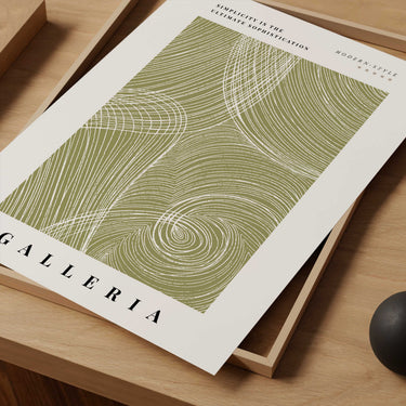 Galleria Lines Print