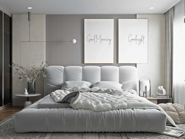 Good Morning | Goodnight Set of 2 Prints