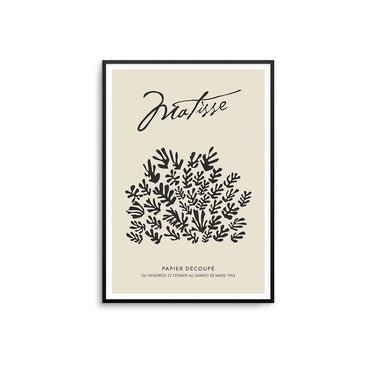 Henri Matisse Botanical Poster