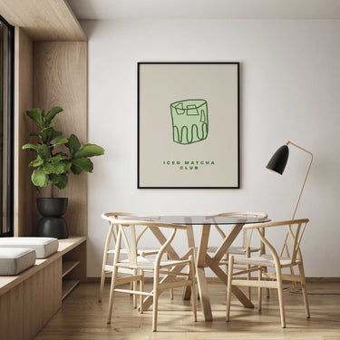 The Iced Matcha Club Print II