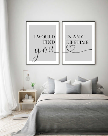 I Would Find You Prints Set