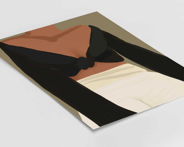 Kimmy Woman Abstract Print