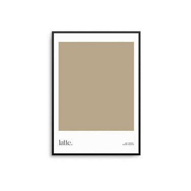 Latte Pallette Print