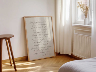 Love is Patient... Print