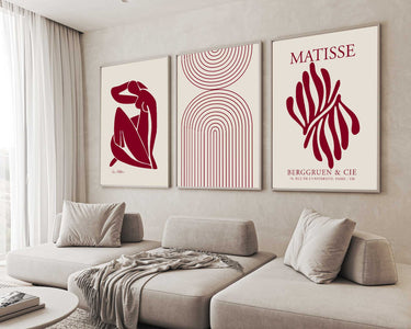 Matisse Rain Set of 3 Prints